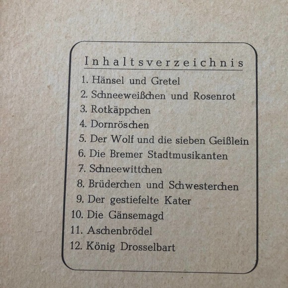 Kuhn-Klapschy Grimms Märchen Illustrated Childrens Book The Brothers Grimm - Picture 2 of 6